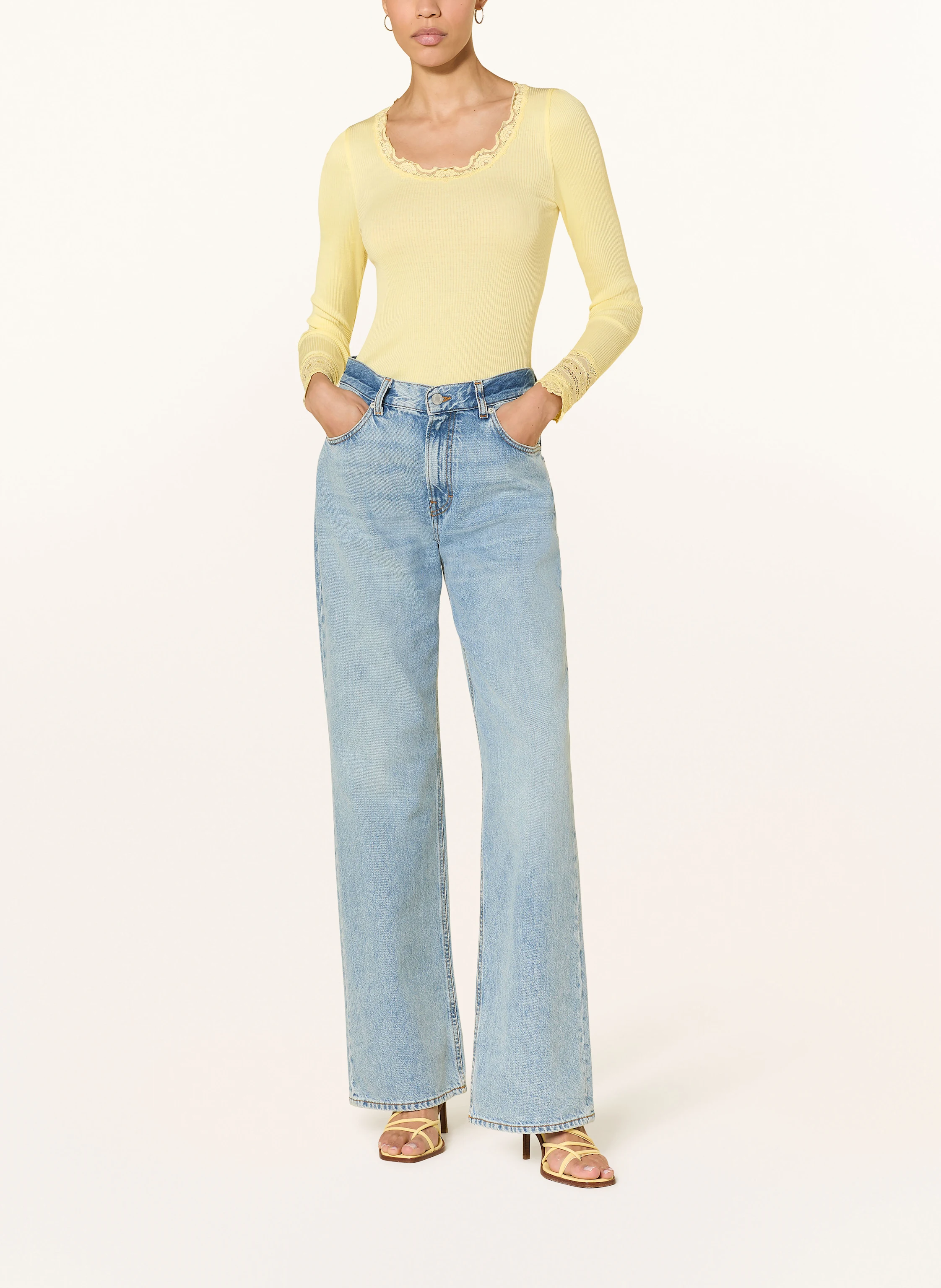rosemunde Longsleeve aus Seide
