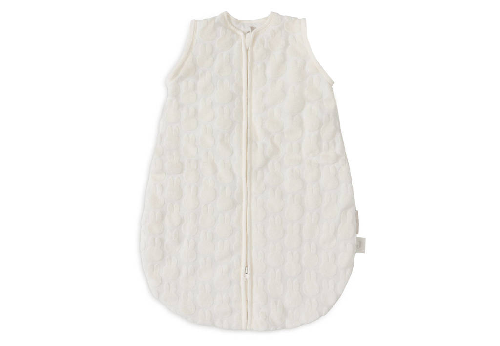 slaapzak met afritsbare mouw Miffy Jacquard - Ivory
