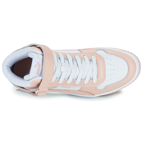Puma - CARINA STREET MID - Blanc / Rose