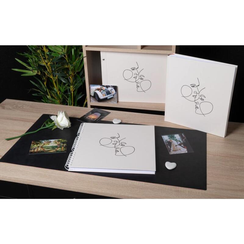Album photo livre 60 pages blanches Art - Ivoire