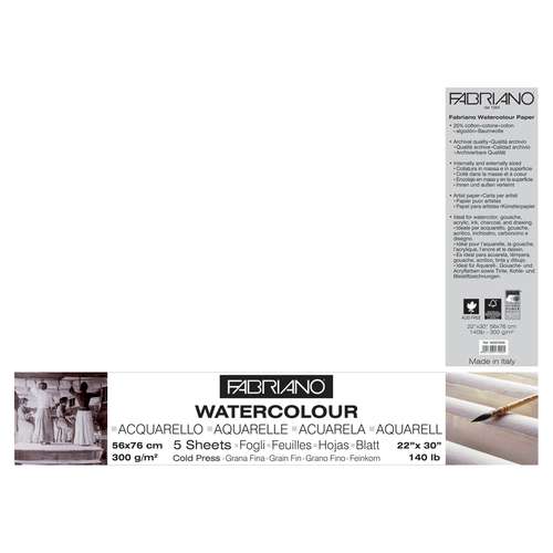 FABRIANO® „Watercolour“ Aquarellkarton