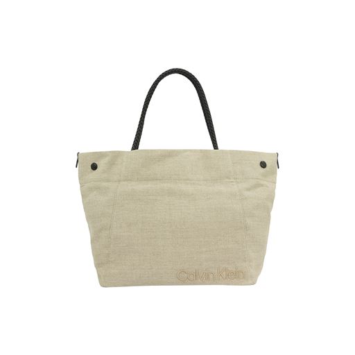 Calvin Klein Summer Story Shopper, Natural Linen
