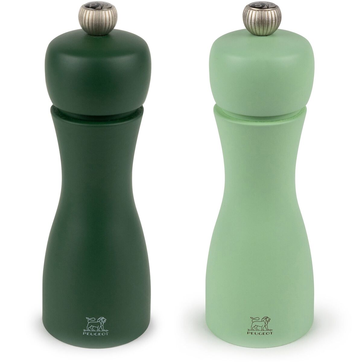 Tahiti salt- og peppersett 15 cm, moss & mint