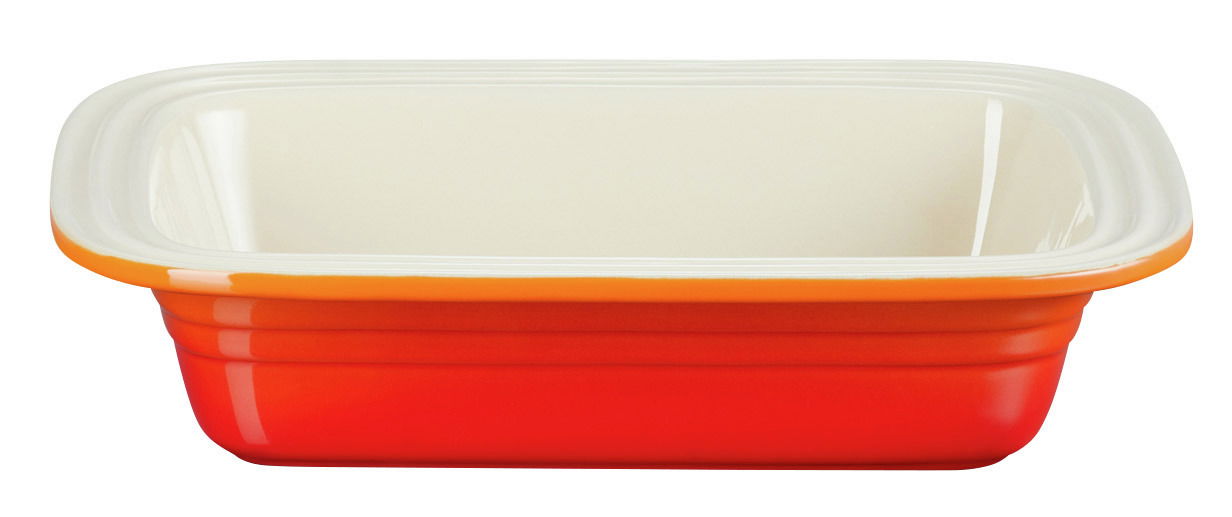 LE CREUSET Lasagneform 31cm Ofenrot