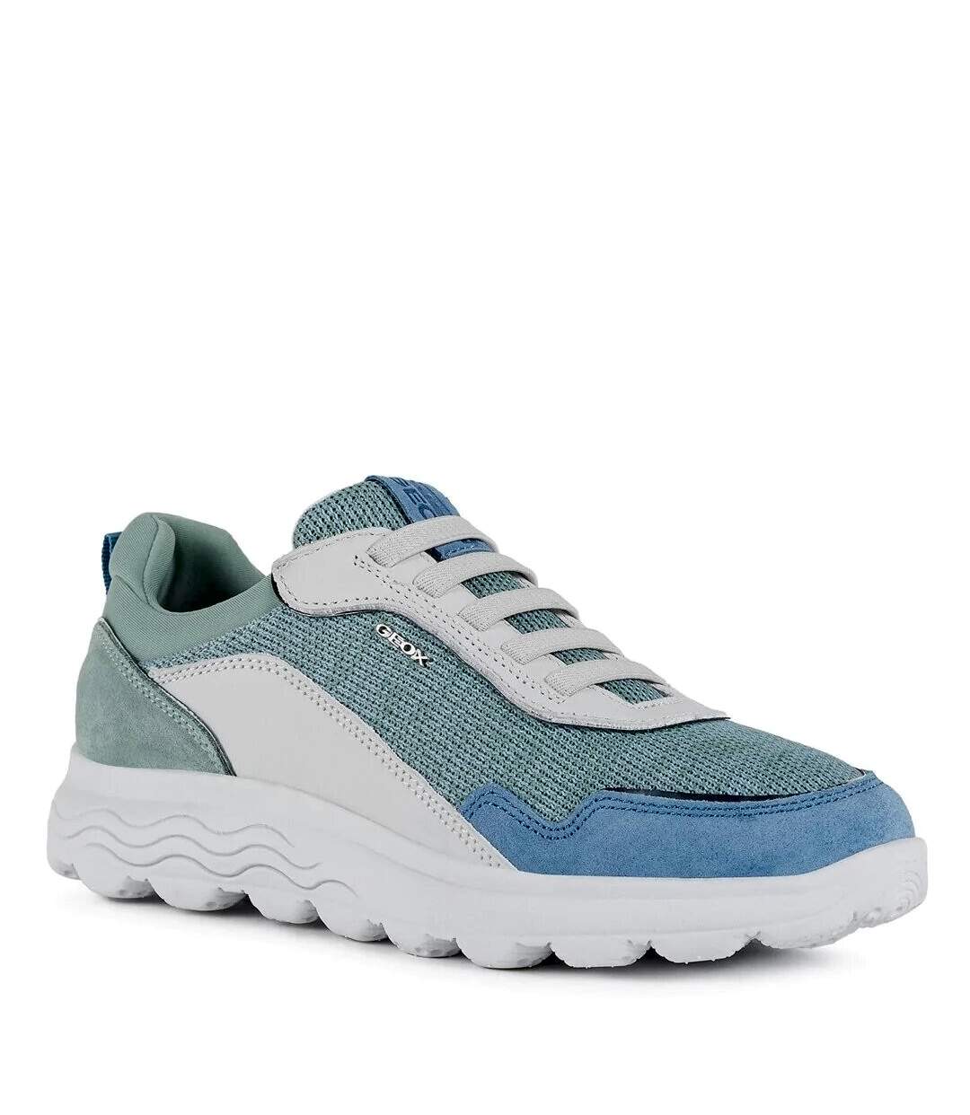 Geox - Baskets SPHERICA - Femme (Blanc / Vert) - UTFS9147