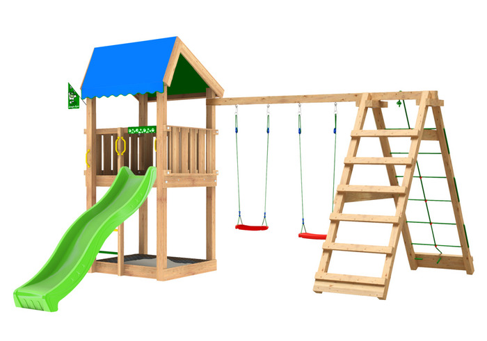 Jungle Gym Home legetårn m/klatremodul