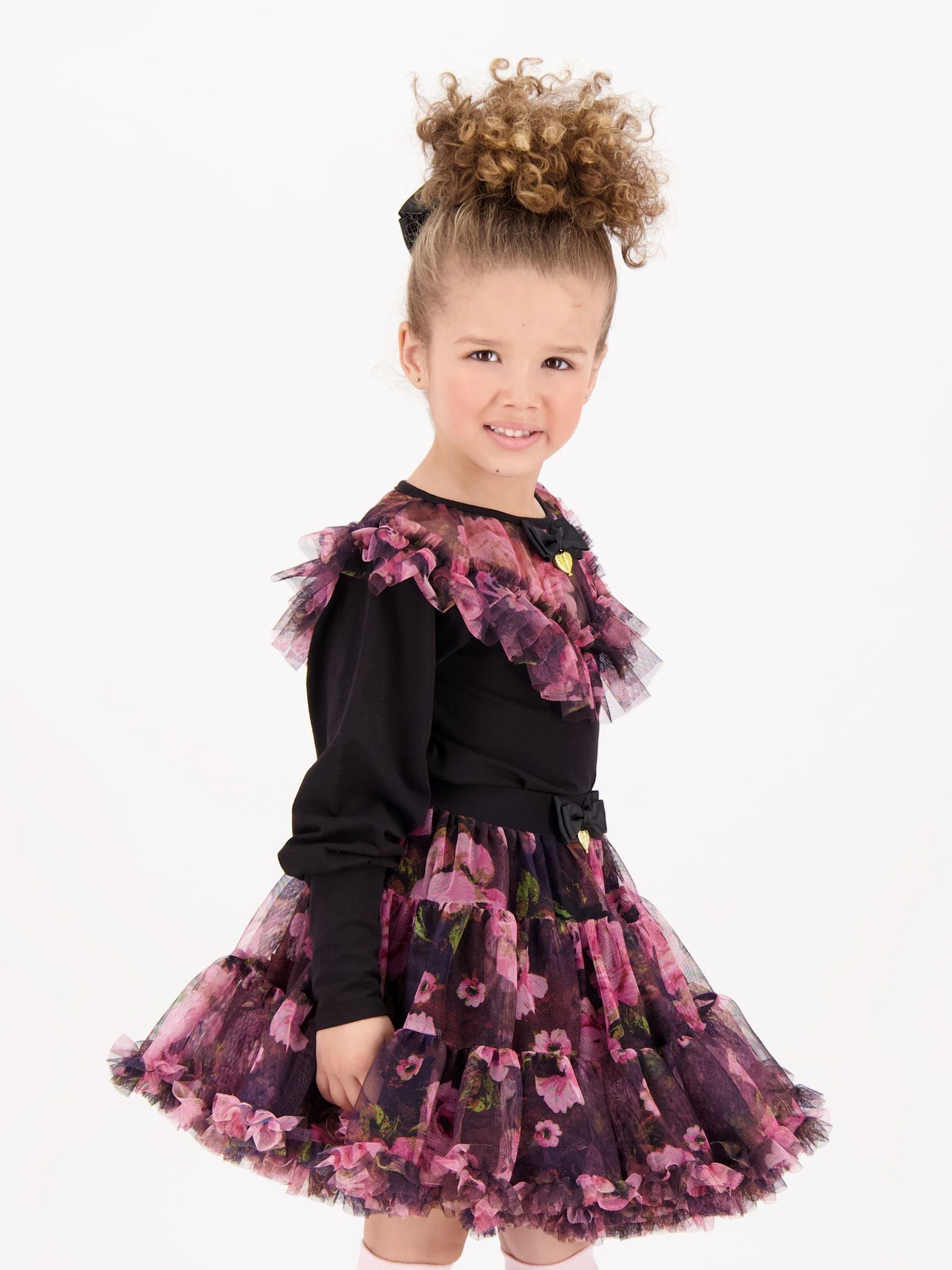 Angels Face Zwarte Deidre Kew Tulle Top