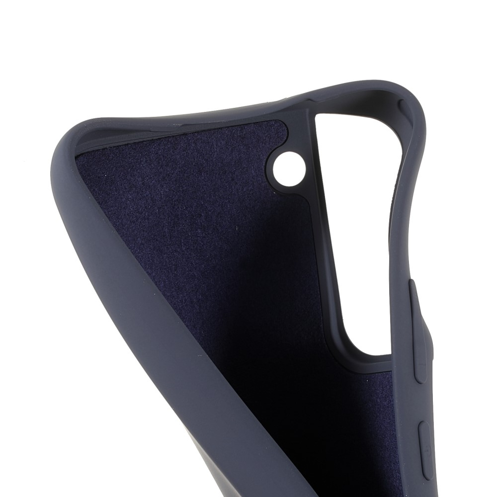 Samsung Galaxy S22 5G Silikon Case Hülle - Dunkelblau
