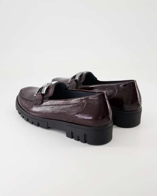 Waldläufer Serena Slipper in Bordeaux
