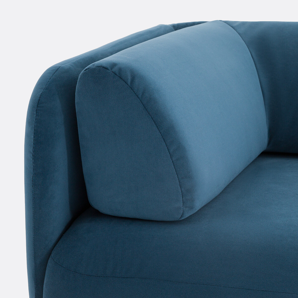 LA REDOUTE INTERIEURS<br>Banco, 3-zit em fluweel, Méridiano