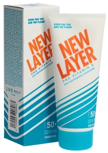 NEW LAYER Pro Vitamin D Sonnencreme sensitiv LSF50+, 200 ml