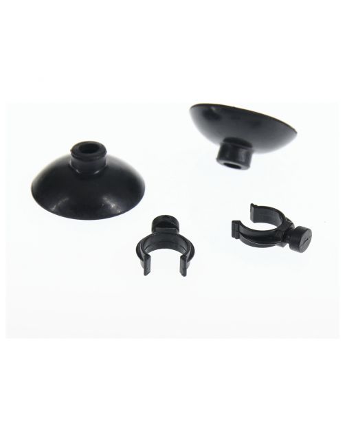 Jbl Zuignap Met Klem - Aquarium Toebehoren - 12 mm 2 stuks