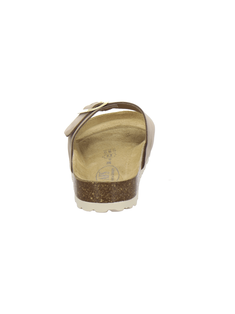 modische Pantoletten Damen sand