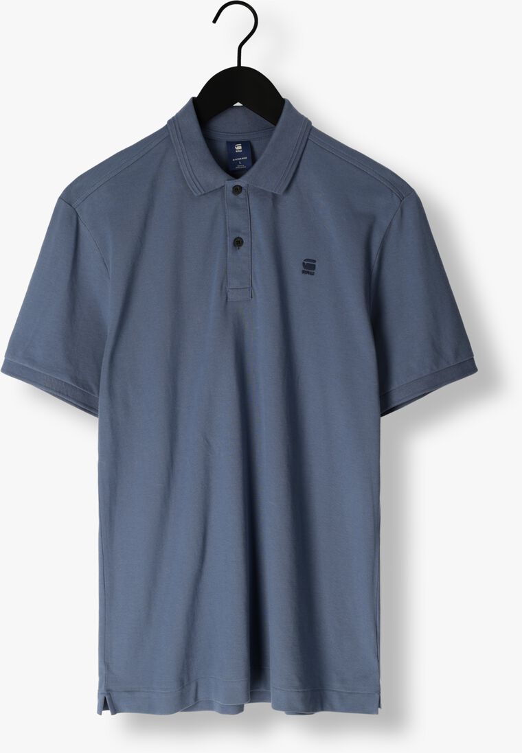 G-STAR RAW blauwe g-star raw polo dunda slim polo s/s