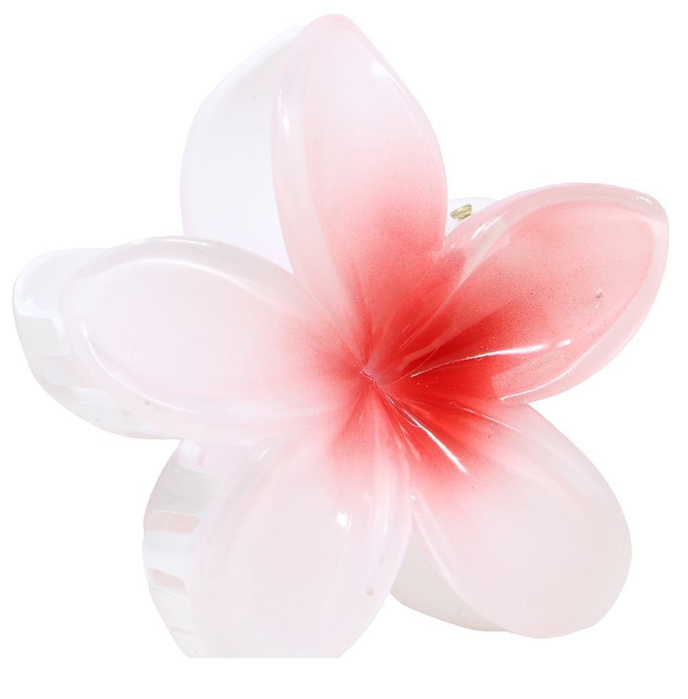 Bloem Haarclip Wit Rood