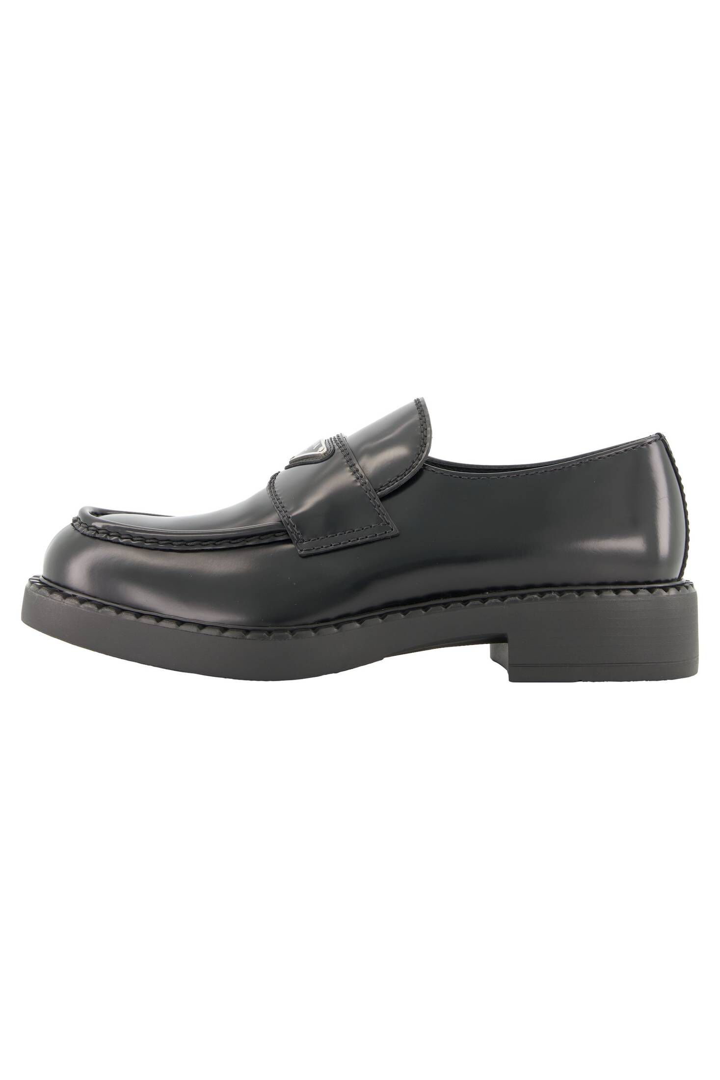 Prada| Herren Loafer CHOCOLATE aus gebürstetem Leder