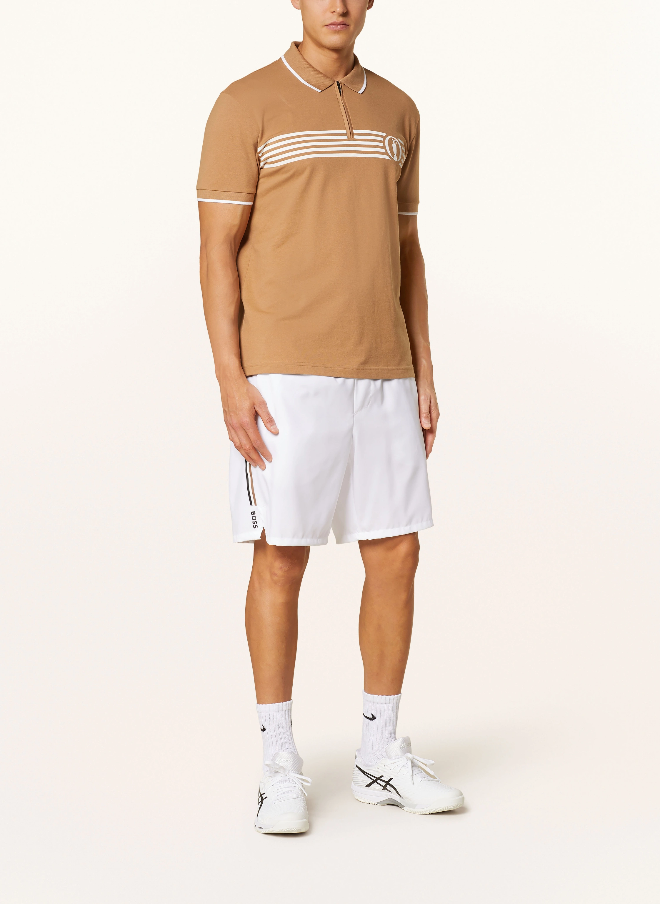 BOSS Piqué-Poloshirt THE OPEN