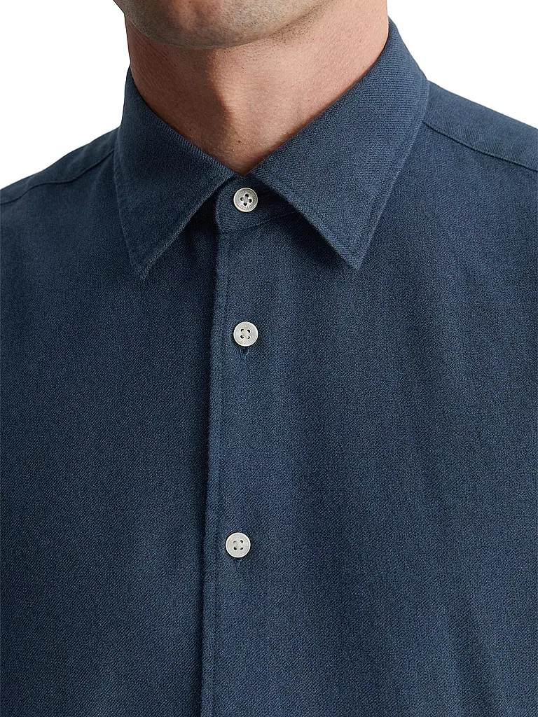 MARC O'POLO Hemd blau