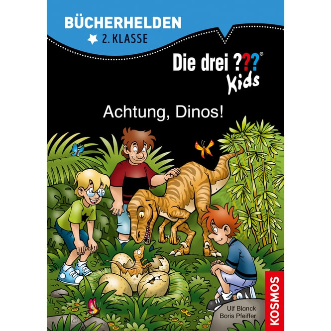 Bücherhelden -  Die drei ??? Kids - Achtung, Dinos!