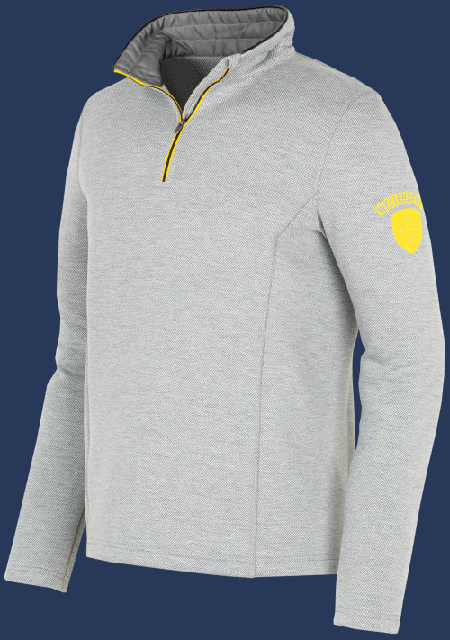 Naples Men SiSuMelaHighTec, Lightgreymelange/Yellow