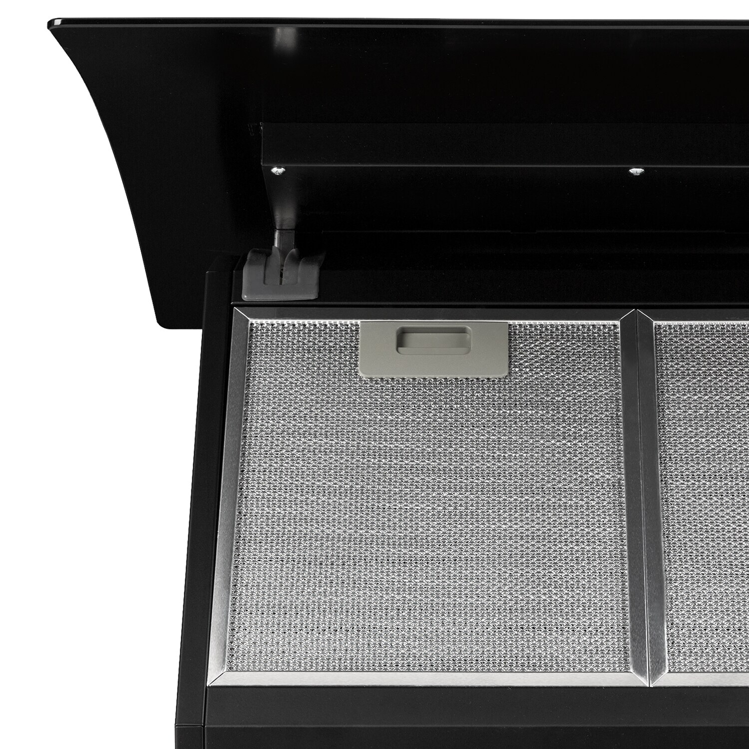 Annabelle 60 Dunstabzugshaube Glas 595 m³/h Touch-Armatur schwarz Schwarz