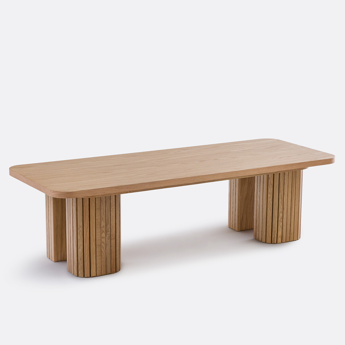 LA REDOUTE INTERIEURS<br>Mesa de centro de folheado de carvalho Latti