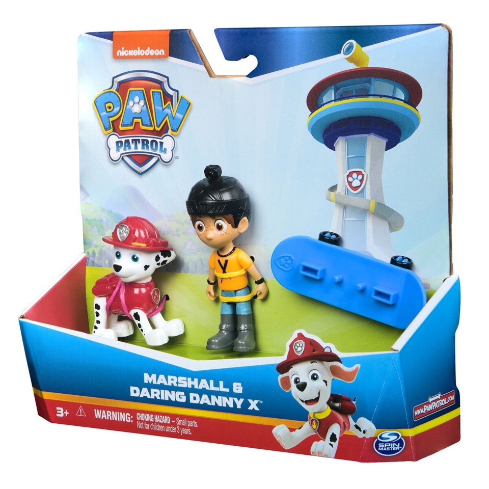 PAW Patrol Hero Pup Danny & Marshall