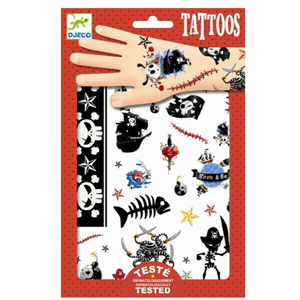 Køb Djeco Tattoos Pirates