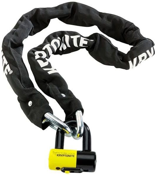 Kryptonite - New York Legend 1515 - Kettingslot - Zwart - Staal - 150 cm