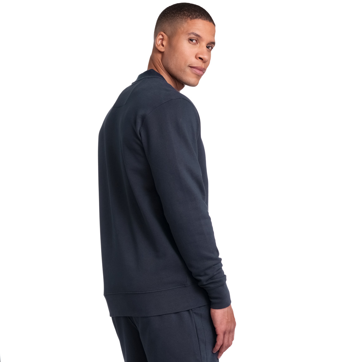 VanVaan Herren Sweatjacke mit Print dunkelblau