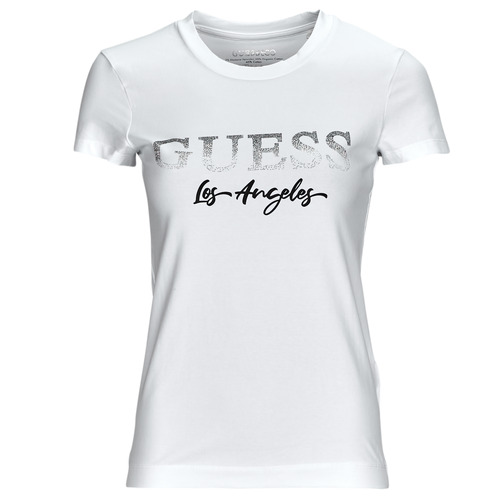Guess - SS CN LOGO MICRO - Blanc