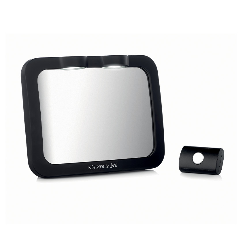 Miroir de surveillance éclairé pour la voiture