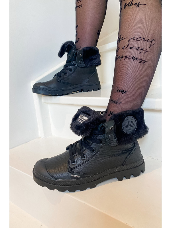 Palladium - BAGGY NUBUCK WL Black