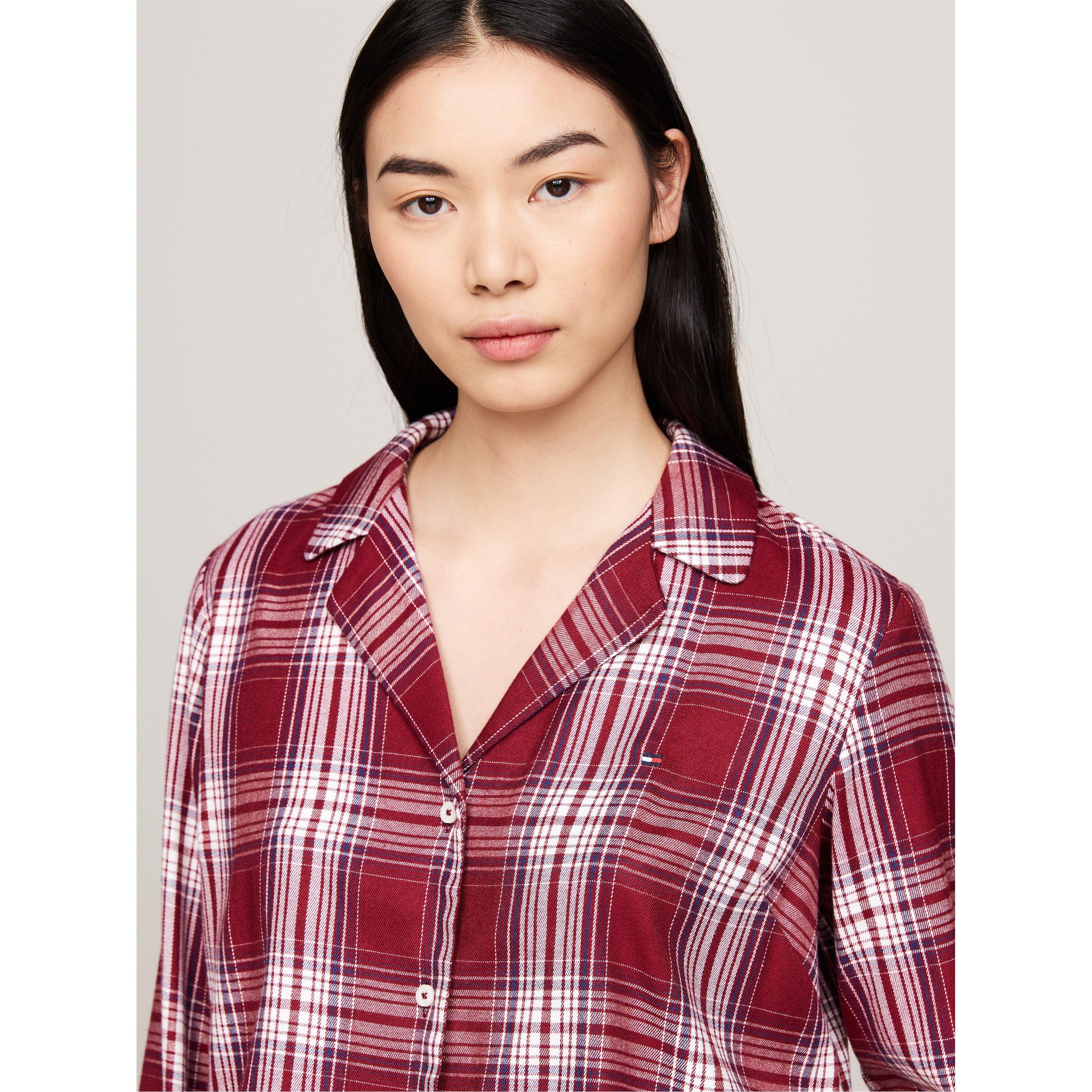 Tommy Hilfiger Ls Flnl Shirt Pj Set (Ext.Size)