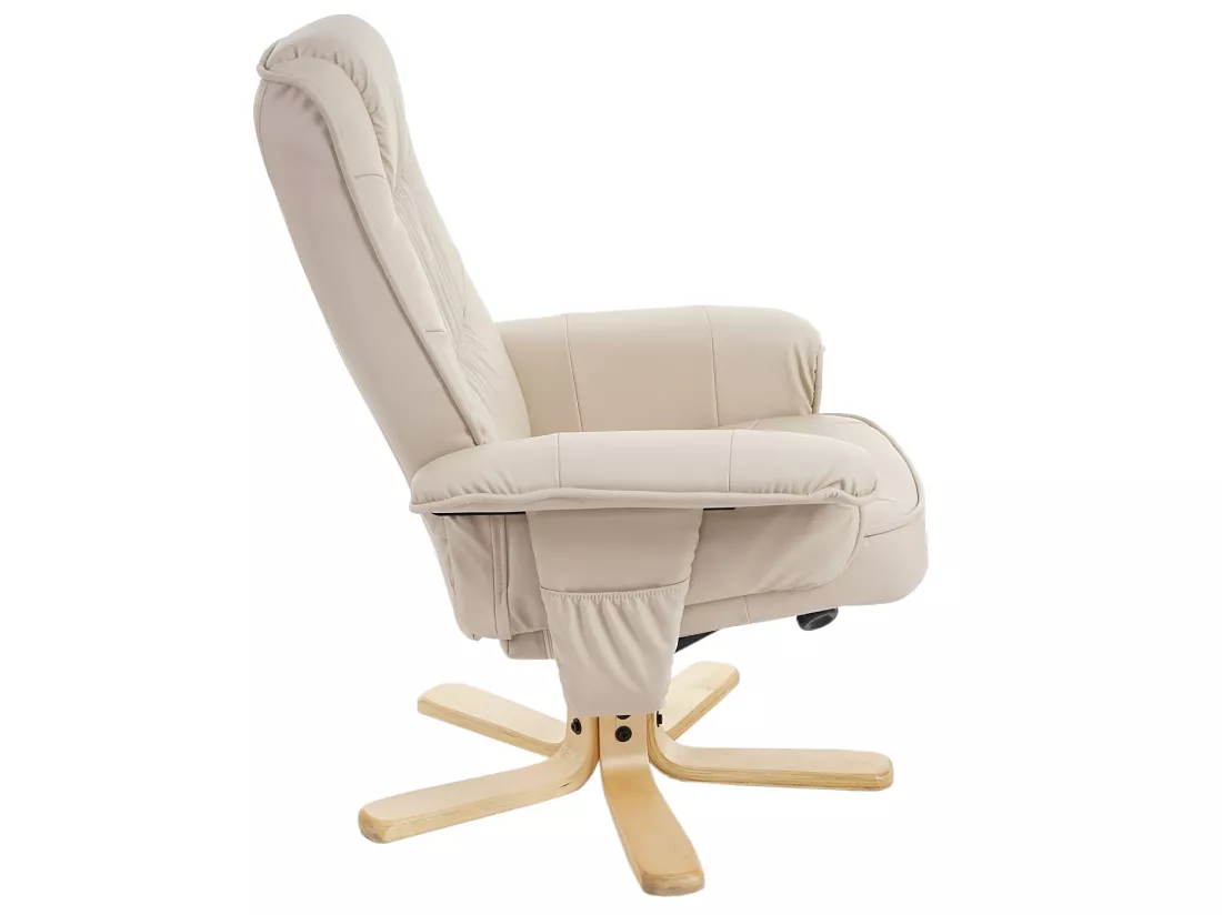 Fauteuil de relaxation H56, crème