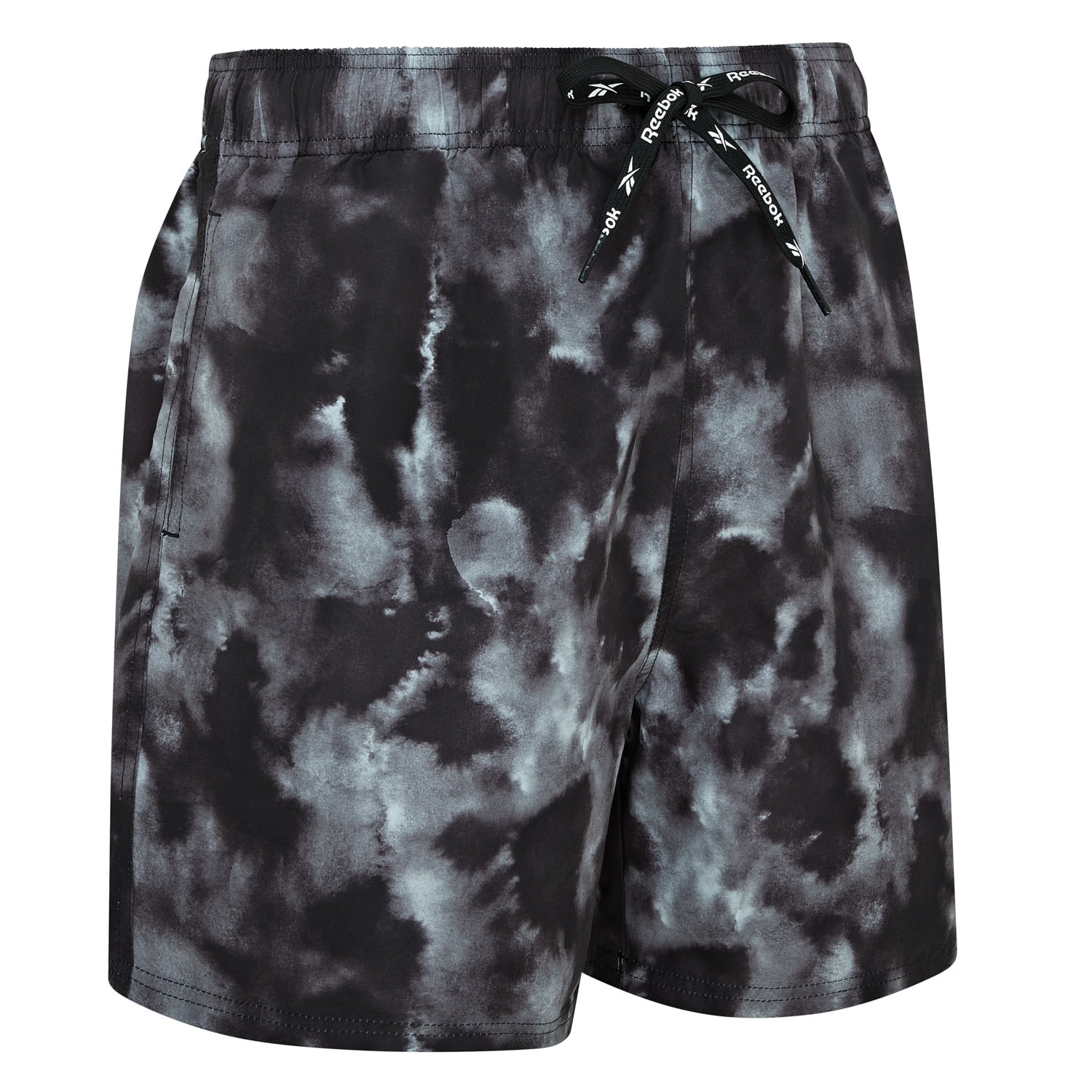 Reebok Badeshorts »Milan«, 1 Stk. mit Kordelzug und elastischem Bund, Tie-Dye-Look , schnell trocknend