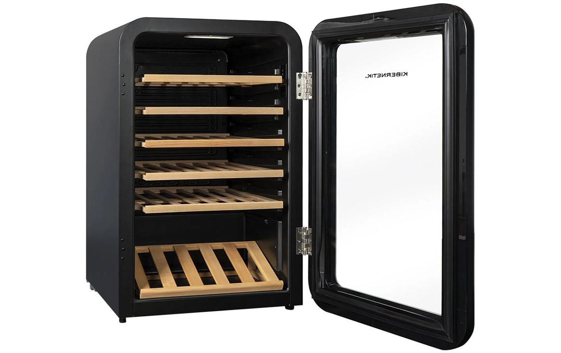 Weinkühlschrank WKH49S Rechts, Schwarz<br>Weinklimaschrank