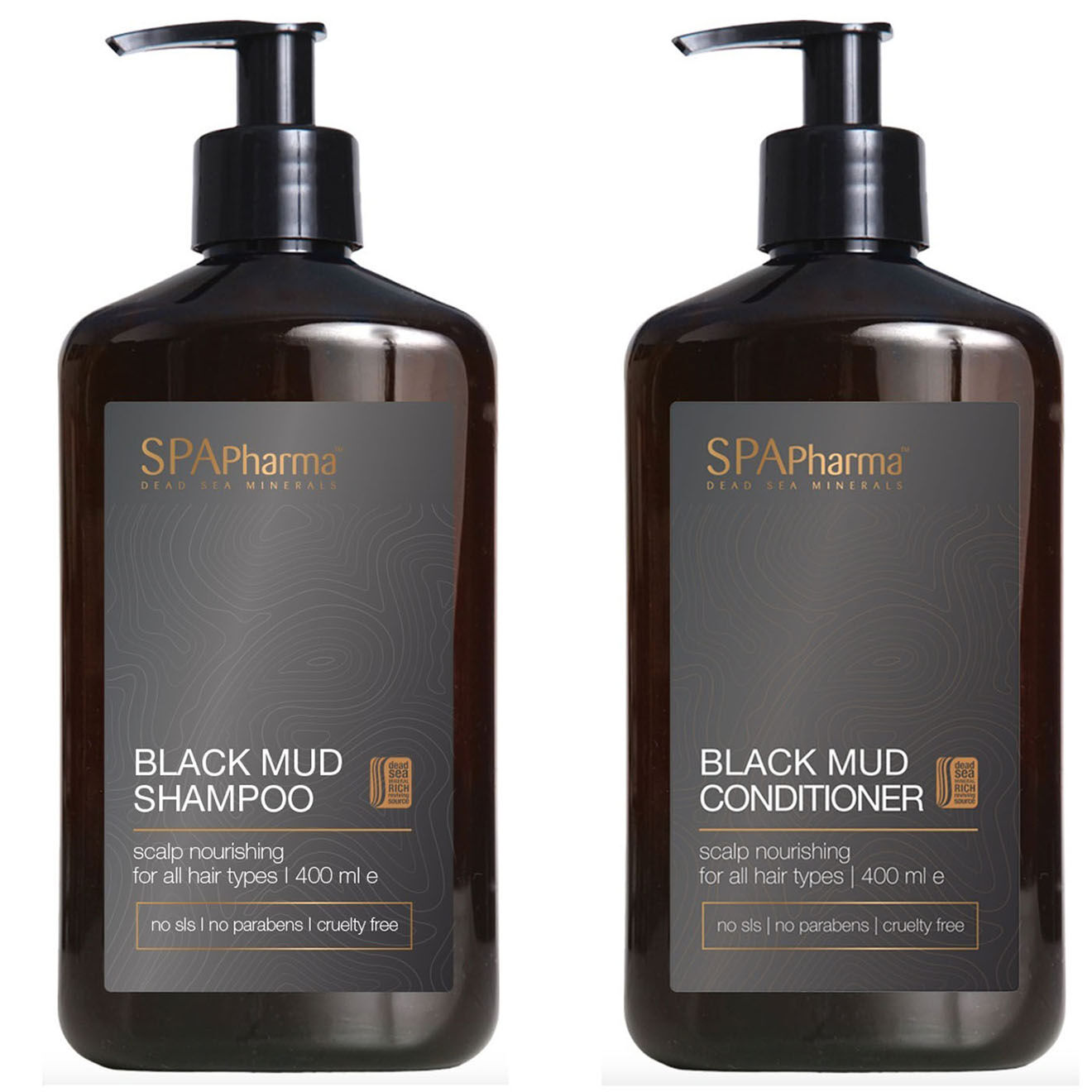 Spa Pharma Duo régénérant & réparateur à la Boue - 2x400 ml