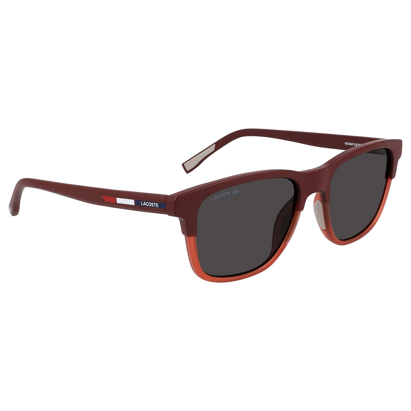 Lacoste Lunettes de soleil Homme rouges