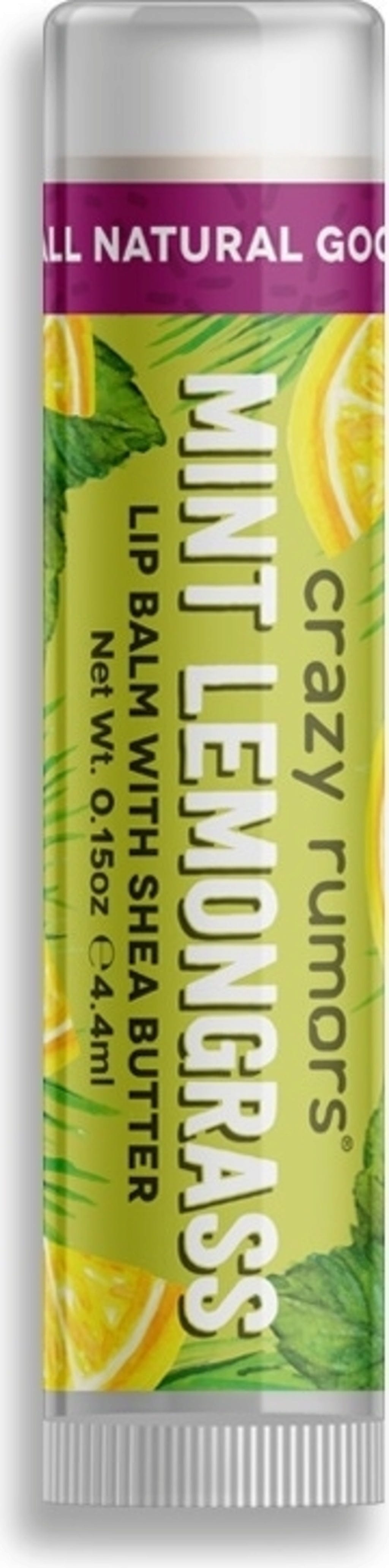 Crazy Rumors  Mint Lemongrass Lip Balm, 4,25 g