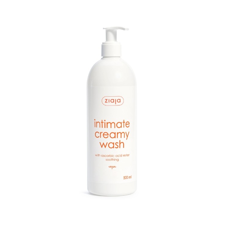 Ziaja Intima Cremiges Intimhygienefluid mit Ascorbinsäure 500 ml