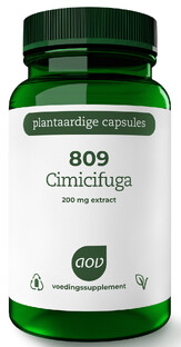 AOV 809 Cimicifuga-extract Vegacaps 60VCP