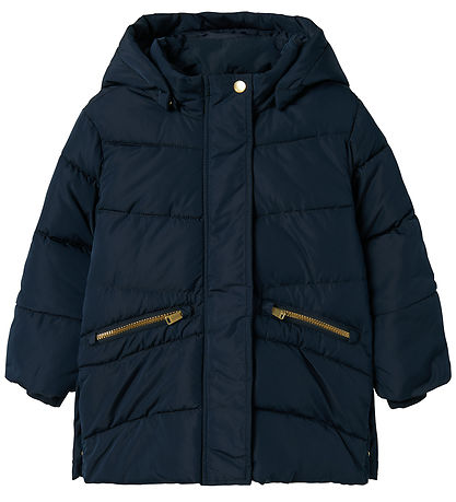 Name It Steppjacke - Lang - NmfMemo - Dark Sapphire