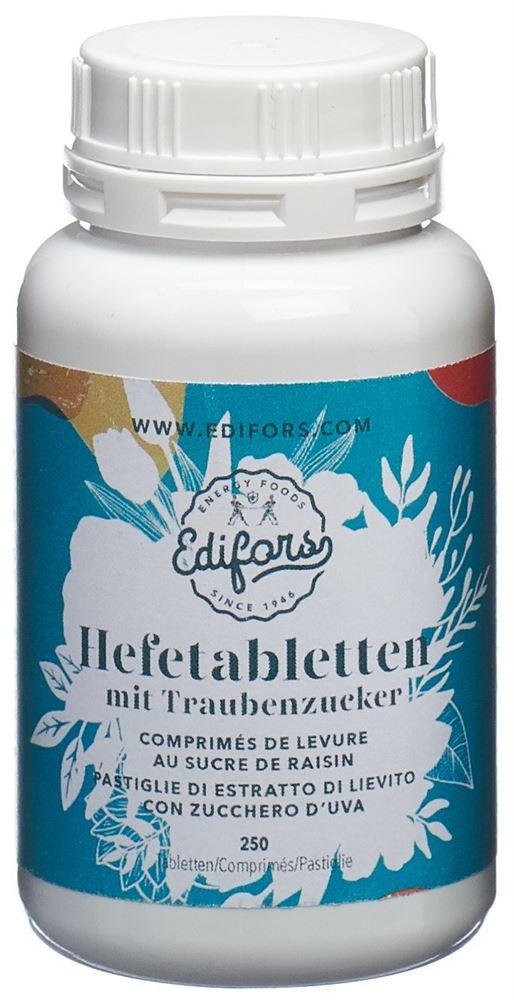 EDIFORS Hefetabletten Tabl Ds 250 Stk