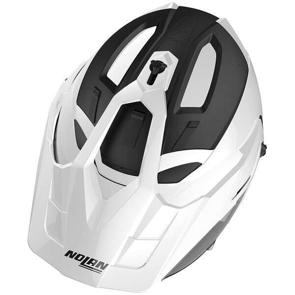 Nolan - Casque N70-2 X Classic N-Com Blanc brillant