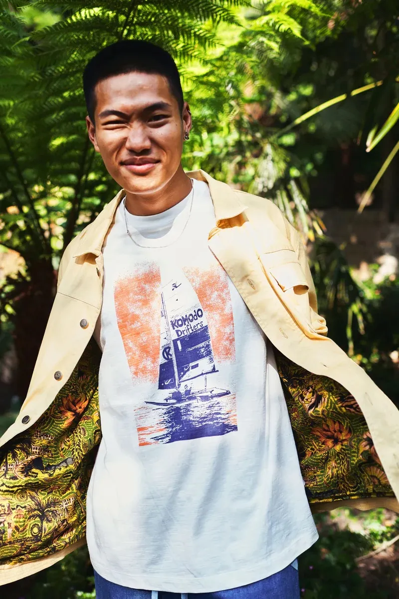 T-shirt Sailing komodo
