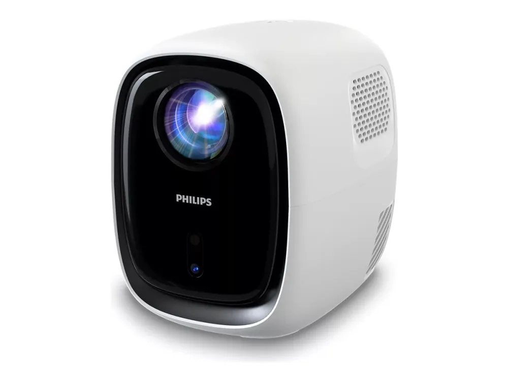 Philips NeoPix 130W - LCD-projektor - bærbar - 1280 x 720 - 720p - Wi-Fi - hvid