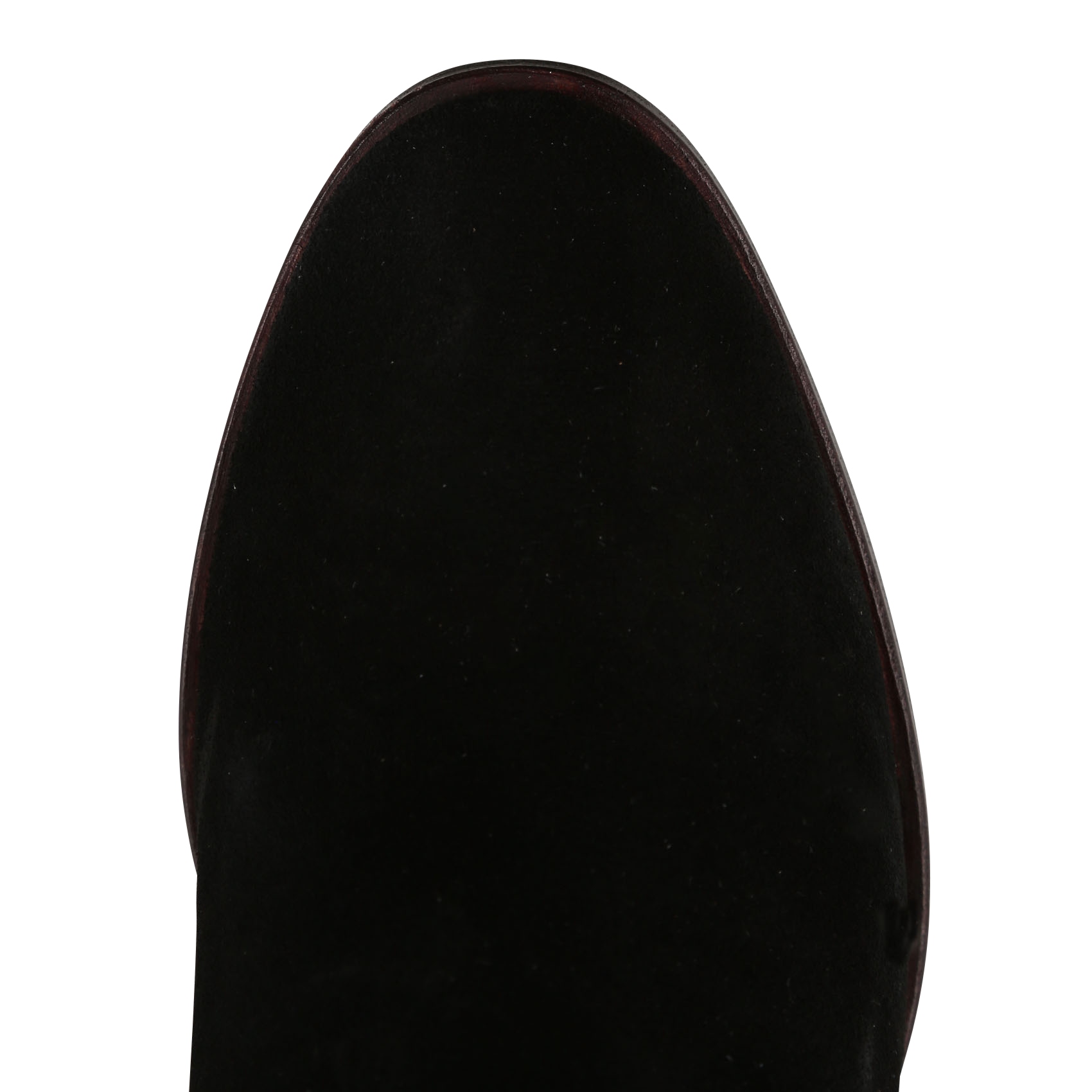 FIONA 60 - Boots en cuir de velours | Noir