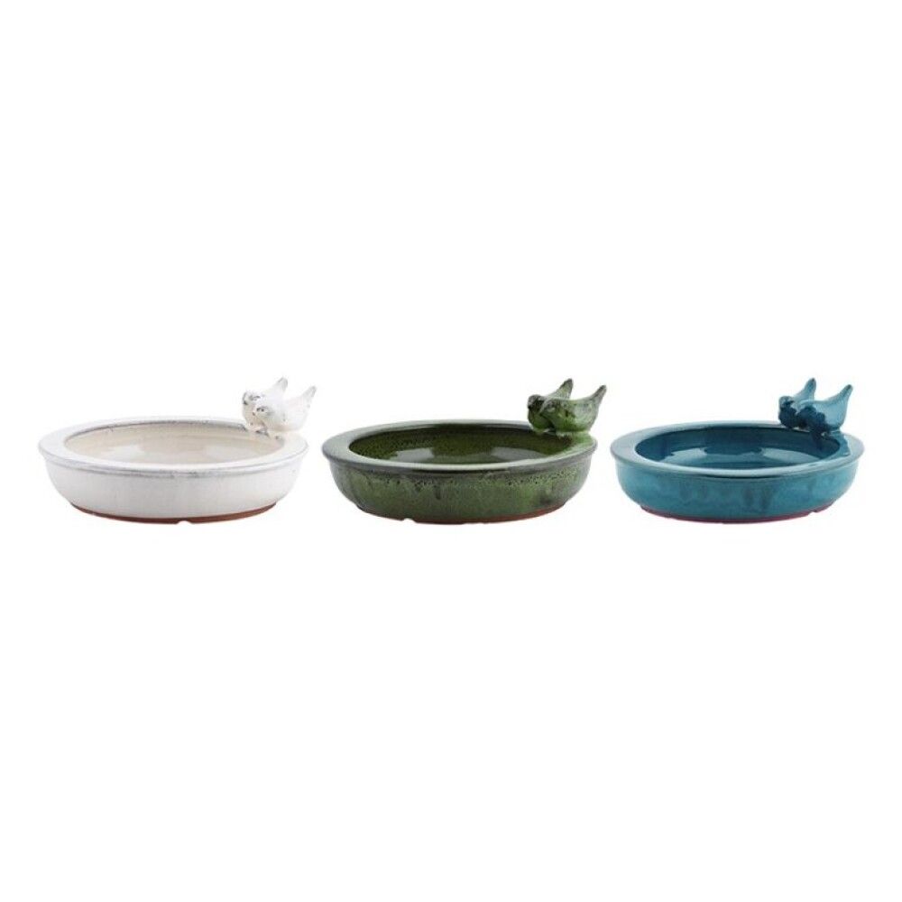 FUGLEBAD ESSCHERT DESIGN KERAMIKK 29,6X30,6X11CM SVART