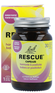 Bach Rescue Balans en Posiviteit Capsules 30CP